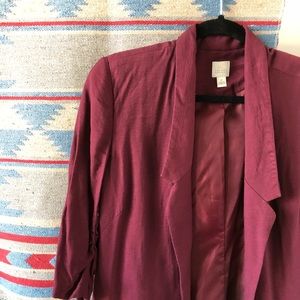 LC Lauren Conrad Jackets & Coats - EUC | LC Lauren Conrad Maroon/Berry Blazer LC Lauren Conrad Jackets & Coats - EUC | LC Lauren Conrad Maroon/Berry Blazer